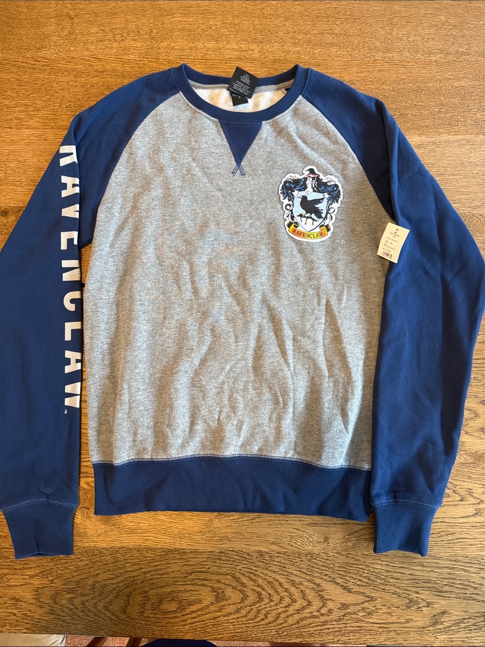 NWT - Harry Potter Ravenclaw Crewneck Sweater - Adult Small